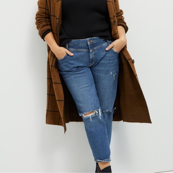 Posh Show Denim - Pilcro Anthropologie Women's Ultra High Rise Slim Straight Jeans